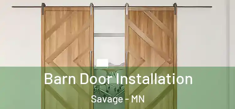Barn Door Installation Savage - MN